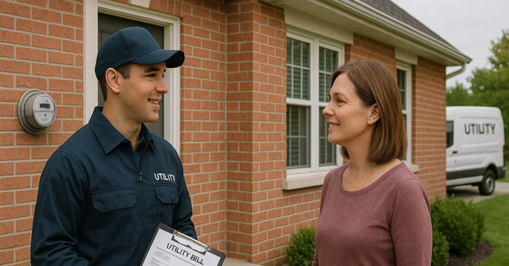 Utility bill payment recovery