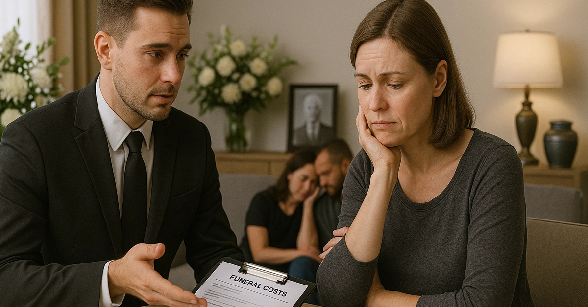 funeral homes handle unpaid bills